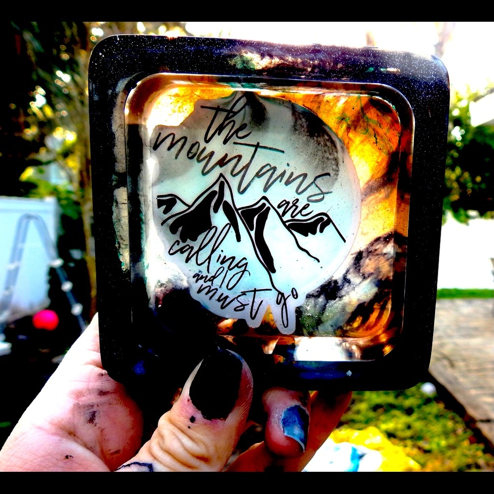 Handmade ashtray